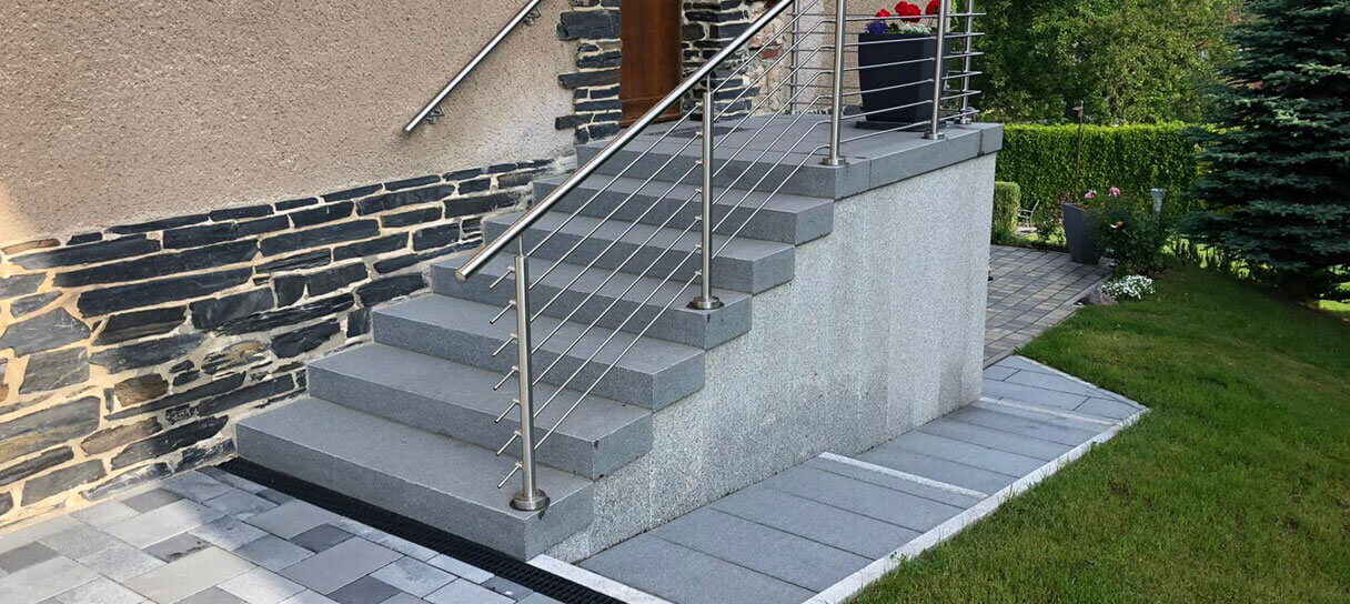 Treppeneingang am Haus Treppeneingang am Haus…